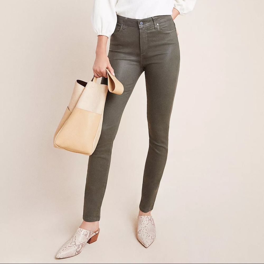 🖤Paige | Hoxton High-Rise Coated Skinny Jeans!!